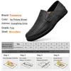 Casual Shoes 2024 Big Size Loafers Breattable Soft Sole Men Fashion Trend Outdoor Handgjorda All-Match Non-Slip Doudou