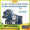 Placa -mãe LA7912p MotherBoard.PE Acer Aspire V3571G E1571G V3531G E1571 Laptop Motherboard.gpu GT710M/GT610M/GT620M/GT520 TESTE 100%