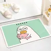 Halılar Komik Ördek Baskı Banyo Halı Giriş Anti-Slip Karikatür Pazen Oturma Odası Ayak Mat Koridor Zemin Paspasları Mutfak Yatak Halı