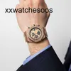 Men Top App Factory AP Automatic Watch AudempiGues Royal Oak Offshore Watch 42 mm en or rose rose or