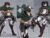 Attack on Titan Figures Eren Mikasa Ackerman Levi PVC Figura Jaeger Eren Ackerman Anime Figma 203 207 213 Figura X05031271502