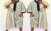 Style de vêtements ethniques Abaya Islam Men Robe Robes musulmanes Djellaba Homme Stripe Print Shirts Arabe Robe Men039S Vêtementsthni2146228