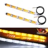 Flexible LED Strip DRL Daytime Running Light Waterproof Sequential Flow Headlight Switchback Runners Corner Turn Signal