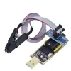 CH341A / CH341B 24 25 Serie EEPROM Flash BIOS USB -Programmiermodul SOIC8 SOP8 Testclip für EEPROM 93CXX / 25CXX / 24CXX DIY Kit