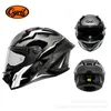 Casques de moto Cyril Sailor R1 Casque Bluetooth Full Racing Summer Big Tail Breathable Magnetic Lens