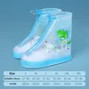 Çocuklar Su Geçirmez Ayakkabı Kapağı Ayarlanabilir Yeniden Kullanılabilir Yağmur Önyükleme Kapağı kaymaz aşınma dirençli koruyucular su geçirmez ayakkabı kapağı