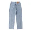 Pantaloni da uomo 2024 uomini jeans casual stile vintage solido gamba bassa larga pantaloni larghi y2k streetwear oversize denim