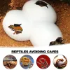 Insectss Hiding Cave Reptiles Shelter Aquarium Decorations Eggs Shell Ornaments For Spider Tarantula Habitat Fish 2024 New