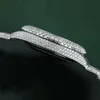 Lussuoso aspetto completamente guardato per uomo donna top artigianato un unico e costoso Mosang Diamond 1 1 5A orologi per hip hop industriale lussuoso 8685