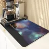Tafel matten sterrenhemel luchtstijl keuken accessoires mat ruimte patroon koffie decor kopje siliconen onderzetters voor drinkbeen