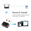 Cartes Cartes Network Carte USB Adaptateur WiFi 2.4G 5G Dual Band 802.11ac pour le récepteur d'antenne WiFi de l'ordinateur portable de bureau Windows Windows