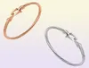 Fashion Jewelry Rose gold Silver Color Cuff Bracelets Charm Stainless Steel Thin Cable Wire Pulseira Jewelry Bracelets For Women5755059