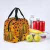 Yayoi Kusama Mystery Sac à lunch Isulatey Sac refroidisseur Conteneur à lunch jaune citrouille Grande Tote Box à lunch Men Femmes Planche