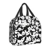 Mignon Panda Isulaté Sac à lunch pour les femmes portables Resieuse Résultat Thermal Color Boîte à lunch Tote Bureau Picnic Travel Food Storage Sacs