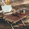 Camp Furniture Pu Leather Waterproof Heat-Resistant Table Mat Party Cam Picnic Bbq Home Decoration Brown Thicken Outdoor Drop Delivery Otxce