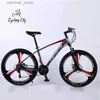 Bikes Ride-ons Aluminium Alloy Variable Speed Mountain Bike Cycling City Shock Absorption 26inch 27Speed Double Disc frein Nouveau 2024 DropShipping L47