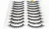 2020 Nieuwe 10 paren 100 echte mink wimpers 3D Natural False wimper Lashes Soft Eyelash Extension Makeup Kit Cilios 3D1091375652