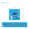 Stitch Birthday Party Decorations Children Favors Party Supplies Table Accessories Anime Figur Papper Plattan Cup Anniversary Gift