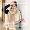 Scarf Winter Scarf Designer Cashmere Scarf Mens and Womens Studio Shawl Color Plaid Fringe Scarfs Warm and Cozy Fashion Accessory Scarf for Women Fashionable 671