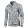 T-shirts Winter Lange mouw Zipper Sport Shirt Men Fitness Gym Shirts Heren Thermal Running T-shirt Pullover Men Gym Kleding Sportkleding