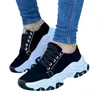 Casual schoenen platform voor vrouwen dikke zool verhoogde dames lente herfst sportschoen 2024 outdoor stevige kleur naaien zapatos