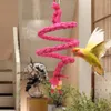 Altre forniture per uccelli che masticano giocattoli spessi accessori a gabbia appesi in piedi per piccoli uccelli pet parkeet cockatiels budgie