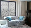 Autocollants de fenêtre 3d Mosaïque Static Taching Film Not Gluey Cling European Sliding Door Sticke for Home Decoration 45c 60cm 75cm 90cm