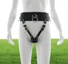 BDSM Bondage Beperkingen Strapleather Forced Orgasm Belt voor vibratorfemale masturbationMagic Wand Massager Y2006162436952