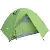 Desert Fox Camping Zelte 1/2/3 Person Outdoor Leichtes Rucksackzelt wasserdichtes 3 -Saison -Zelt für Familienwandern 240329