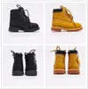 Chestnut Wheat Nubuck Triple Black Martin Boots Kinder Jungen Winter warmer Sneaker Girls Casual Trainer Arbeitsstiefel mit Box4677251