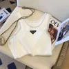 Women's T-Shirt womens tank top designer woman luxury women tops summer fashion pure cotton knitted tanks clothing