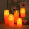 RGB LED Candle Lights with Remote Control Timer Flameless Tea Candles Night for Home Wedding Birthday Party Decoration 240412