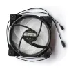 Raffreddamento PCCooler Halo RGB 12cm 12V 4pin RGB PWM Velutta tranquillo da 120 mm Case di raffreddamento Ventile di raffreddamento CPU Cooler Coolido Raffreddamento liquido Sostituisci ventola