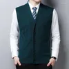 Camisolas masculinos Man Single Basted Sweater Sweater Cardigan Men Men Knit