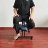 Adjustable Ergonomic Kneeling Chair Home Office Computer Chair with Casters Upright Stool Students Improves and Corrects Posture