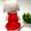 Vêtements pour chiens vêtements d'été robe jupe teddy chat chiot yorkshire terriers pomeranian shih tzu maltais poodle bichon animal come tissu l49