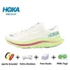 Hokahh Women Running Shoes Running Hokahhs One Clifton Bondi 8 Black White Chofcebing Road Carbonar X2 Designer Corrente de escalada Caminhada ao ar livre