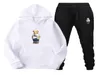 Man Polo Tracksuit Designer Designer Mode Heren Sport Jogging broek Luxe sweatshirt Sets Men Tracksuits Casual Hoodies WO9369977