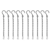 Hooks Metal Hanging Chains Sturdy Bird Feeder Iron Widely Used Practical Plant With S Hook