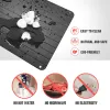 Large Size Aluminum Defrosting Tray for Frozen Meat with Super-Fast Defrost Thawing Plate Natural Fast & Magic Defroster Board