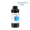 Inktvulkits UV 500 ml/fles voor i3200 Neutraal heeft snelle uithardingssnelheid sterke krasweerstandspak Plastic acrylglas etc.