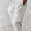 Pantaloni da uomo in cotone dritte cotone sportivo sport sports jogger che corre forma allenamento marchio estivo