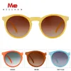 Meeshow Design Sonnenbrille Männer Frauen Retro Mode Oversize Summer Round Big Frame 100% UV400 polarisierte Sonnenbrille 240407