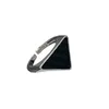 Metal Triangle Band ringen damesontwerper Black Ring Dames Valentijnsjaren Annivaals Geschenk eenvoudige stijl Handsaccessoires4215720