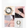 Zegarstwatches luksusowe kobiety zegarki Pu pasek gwiezdny niebo żeński zegar kwarcowy kwarż moda nadgarstka renogio feminino