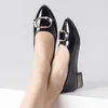 Casual Shoes All-match Comfortable Four Seasons Pointed Women Flats Formal Wear Work Office Flat Low Heels