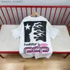 Męskie koszulki mody masy T-shirty Kobiety TEES TEESURYSURY Projektanci T-shirty Hellstar Pink Tee Men Casual Short Sle Street Designer Top C240412