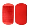 160 Grids Cubes de glaçons Maker Mini Silicone Cube Moules de moules Ponts et refroidisseurs Chauffeur de plate