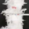 2 jardy 90Grame Turkey Feathers Boa kolorowe-tuhandelle-feather-boa wystrój szalik szalik szal