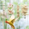 Otros suministros para pájaros 7 paquetes Parrot swing masticando juguetes de campana que colgan juguetes de jaula adecuados para pequeños periquitos cockatiels conures pinches bu